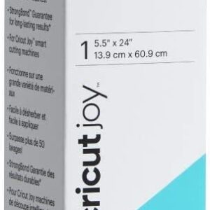Smart Iron-On Vinyl – Bright Teal 5.5"x24' Roll for Joy, Matless Cutting