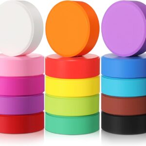 15-Color Tempera Paint Set – Washable Cakes for Art & Crafts
