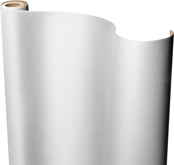 Double Primed Cotton Canvas Roll – 24" Wide, Choose Size (e.g., 5ft x 24")