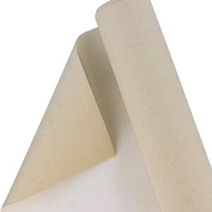 Art Supply 63" x 18ft Cotton Canvas Roll – Triple Primed, Acid-Free for Oil & Acrylic Painting
