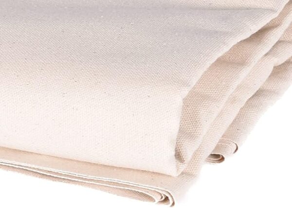 100% Natural Cotton 10oz Canvas Fabric (Duck), 63 Inches Wide X 3 Yards Long