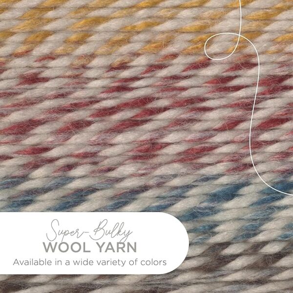 Wool-Ease Thick & Quick Yarn – Soft Bulky Skein, Hudson Bay - Image 2