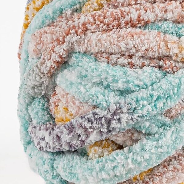 Multi Yarn – 2 Pack, 49 Yds Each, Rainbow Multi, Gauge 6 Super Bulky - Image 2