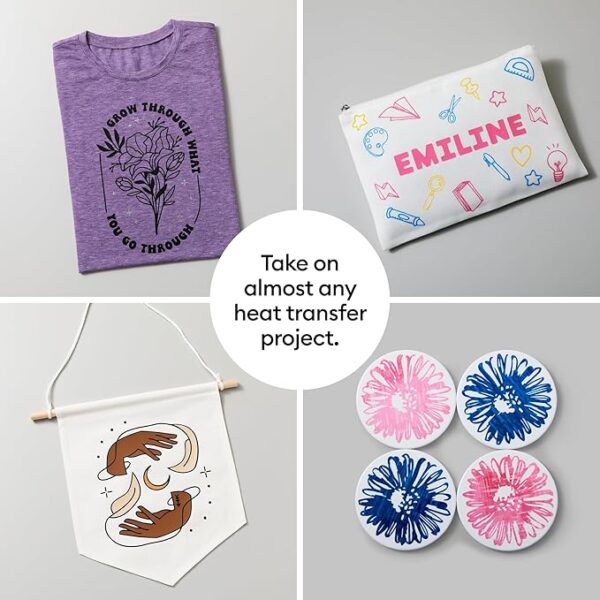 Cricut EasyPress 3 Heat Press Machine (9"x 9") with Heat Press Mat (12" x 12") - Image 4