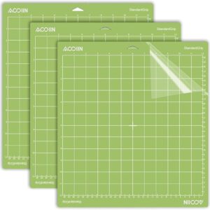12x12 StandardGrip Cutting Mats – 3 Pack for Cricut Explore & Maker