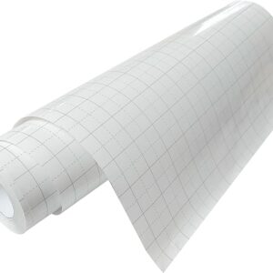 Standard Grip Transfer Tape – 12"x50ft with Alignment Grid for Vinyl Decals