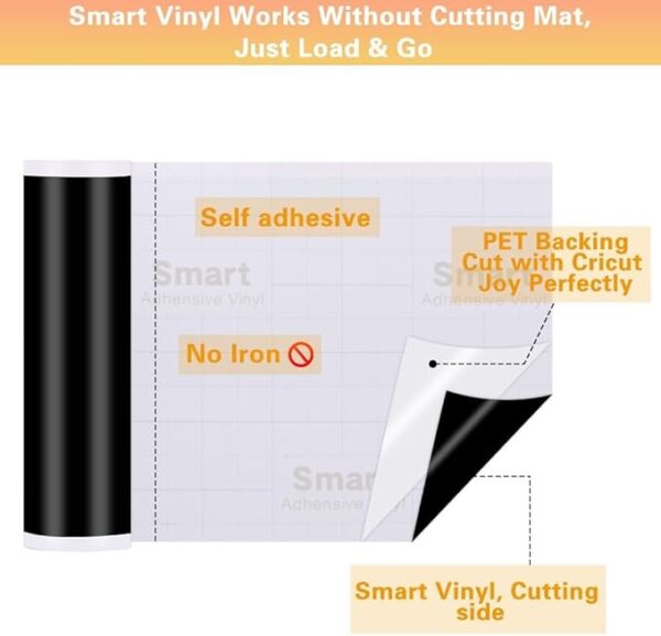 Smart Removable Vinyl Bundle – 30 Sheets, 13"x13", Assorted Colors for Cricut Explore 3 & Maker 3 - Image 4