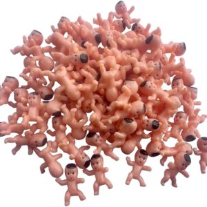 40PCS Mini Plastic Babies – Baby Shower Party Game Supplies