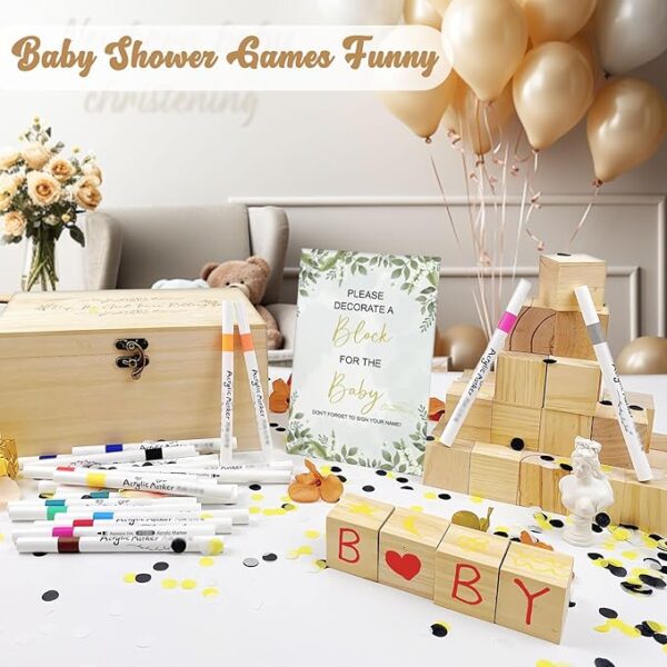 78PCS Baby Shower Games Sign Kit – Fun & Unique for Boys and Girls - Image 4