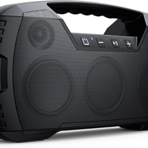 Waterproof Bluetooth Speaker, 40W Portable Wireless with Subwoofer, 32H Playtime