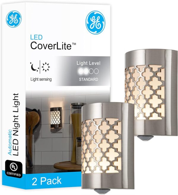 CoverLite LED Plug-In Night Light with Dusk-to-Dawn Sensor – Home & Bedroom LED Lighting