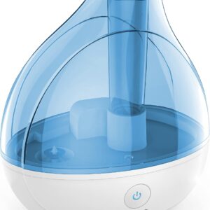 MistAire Ultrasonic Cool Mist Humidifier – Quiet Bedroom & Nursery Humidifier