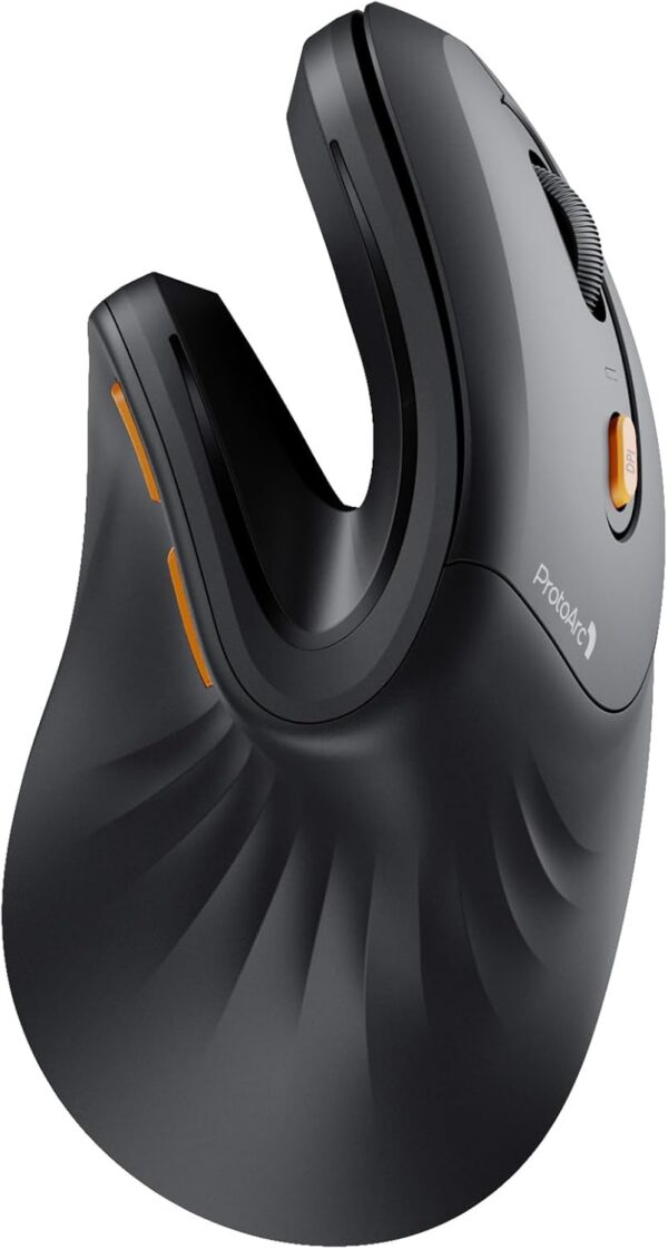 EM11 NL Bluetooth Vertical Mouse – Ergonomic, Rechargeable, Multi-Device for PC & Laptop
