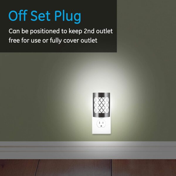 CoverLite LED Plug-In Night Light with Dusk-to-Dawn Sensor – Home & Bedroom LED Lighting - Image 2