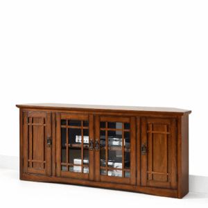 Classic Mission Oak Entertainment Center for 60-Inch TVs